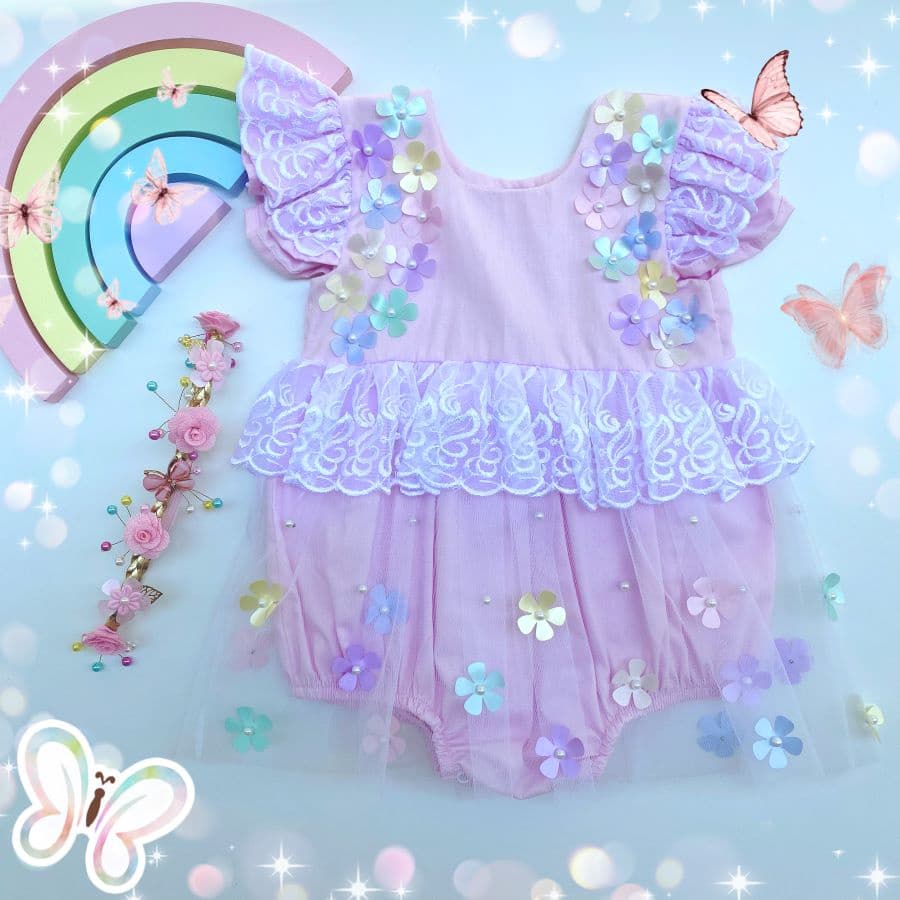 PIMPÃO JARDIM ENCANTO ROSA  ROUPA PERSONALIZADA FLORES ANIVERSÁRIO TEMÁTICO