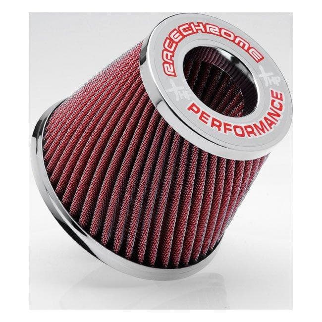Filtro Esportivo Cônico Vermelho Duplo Fluxo 62/70mm modelo Twister