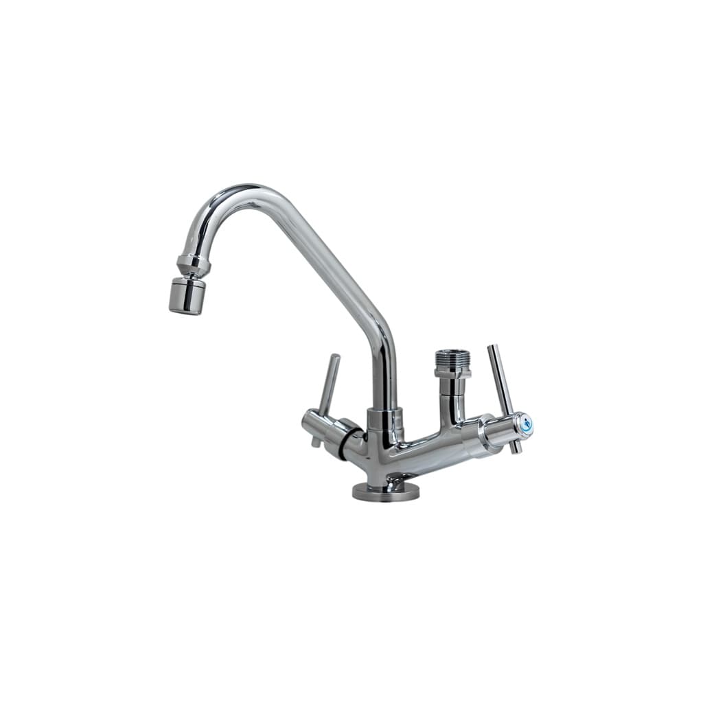 Torneira Maquina Articulada Mesa/Bancada 100% Metal 1/4 C30