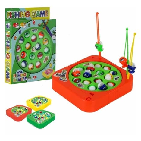 Brinquedo Educativo Infantil Pescaria Pega Peixe Maluca