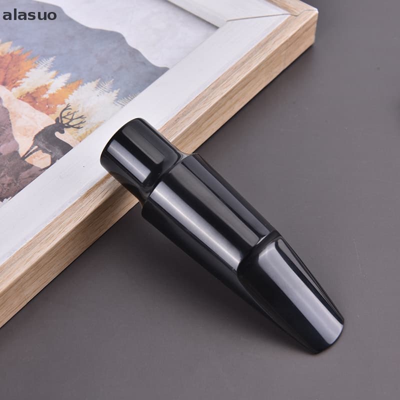 [alasuo] Bocal De Plástico ABS Para Saxofone Soprano/Tenor/Alto Preto [BR]