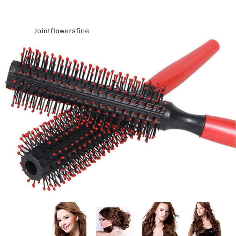 JTFF Escova Redonda Feminina Para Cuidados Com O Cabelo Salão De Cabeleireiro Pente De Modelagem STCA FI