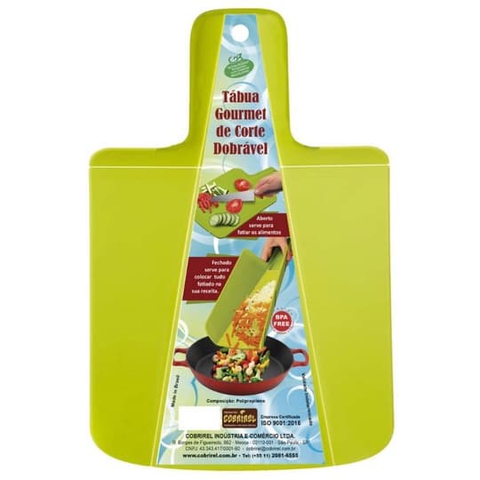 Tábua dobrável gourmet cobrirel