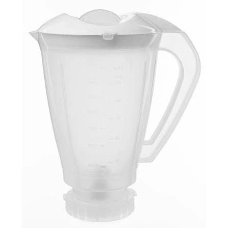 Copo Para Liquidificador Walita Philips Translucido RI2044 RI2081 Resistente Completo Com Tampa E Faca