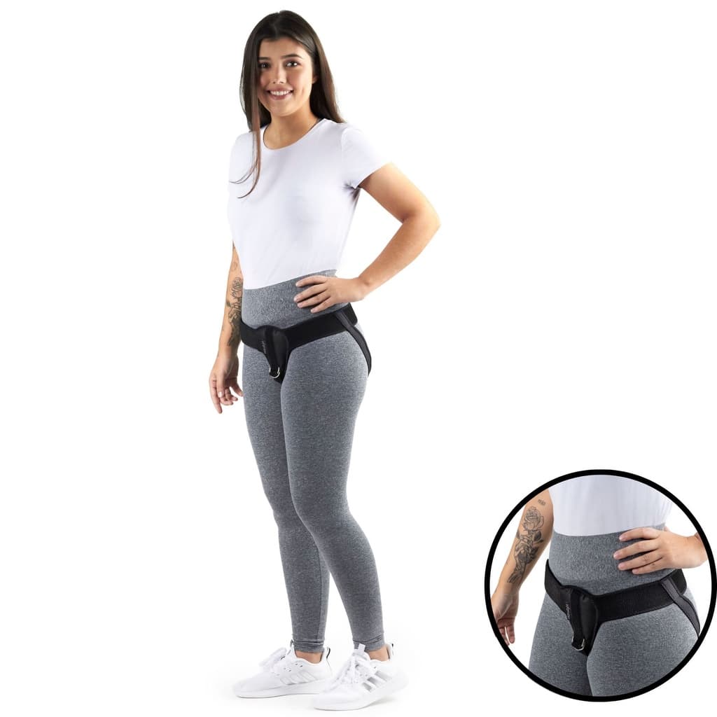 Cinta Sustentação para Hérnia Inguinal Direita ou Esquerda Hidrolight