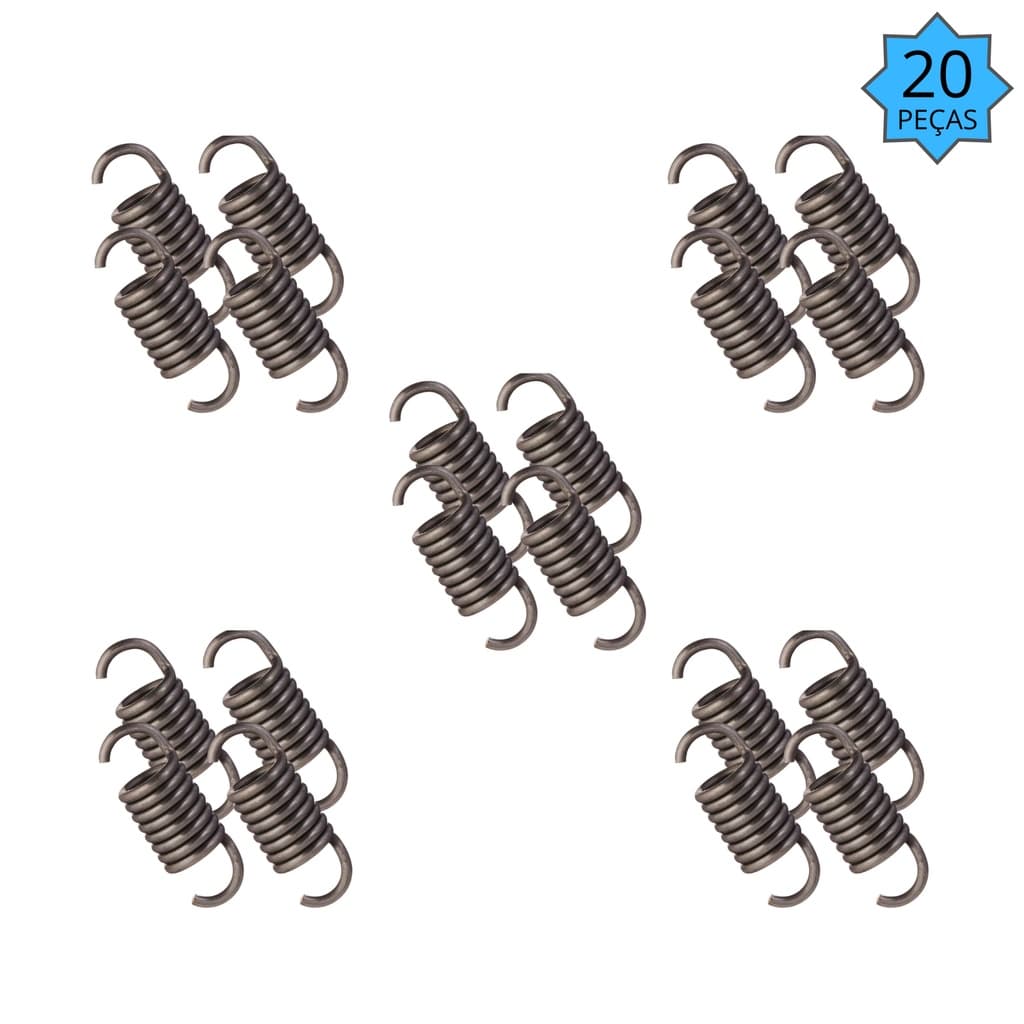 Kit 20 Molas da Embreagem Roçadeiras a Gasolina 33/43/52/63 cc Universal