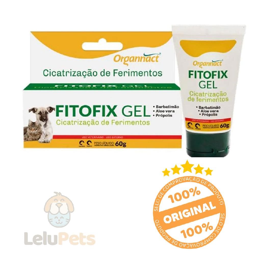 Pomada Cicatrizante Fitofix Gel Organnact 60g