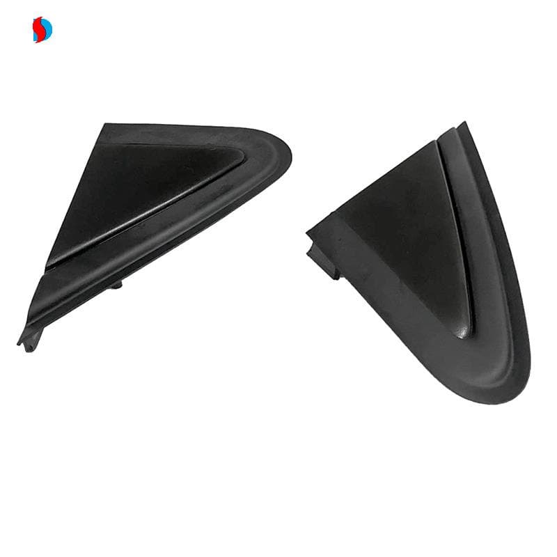 Capa Triangular De Asa Preta Espelho Retrovisor Para Polo 4 9N Cross Sedan Vento 2007 2009 2010 6Q0853273A 6Q0853274A