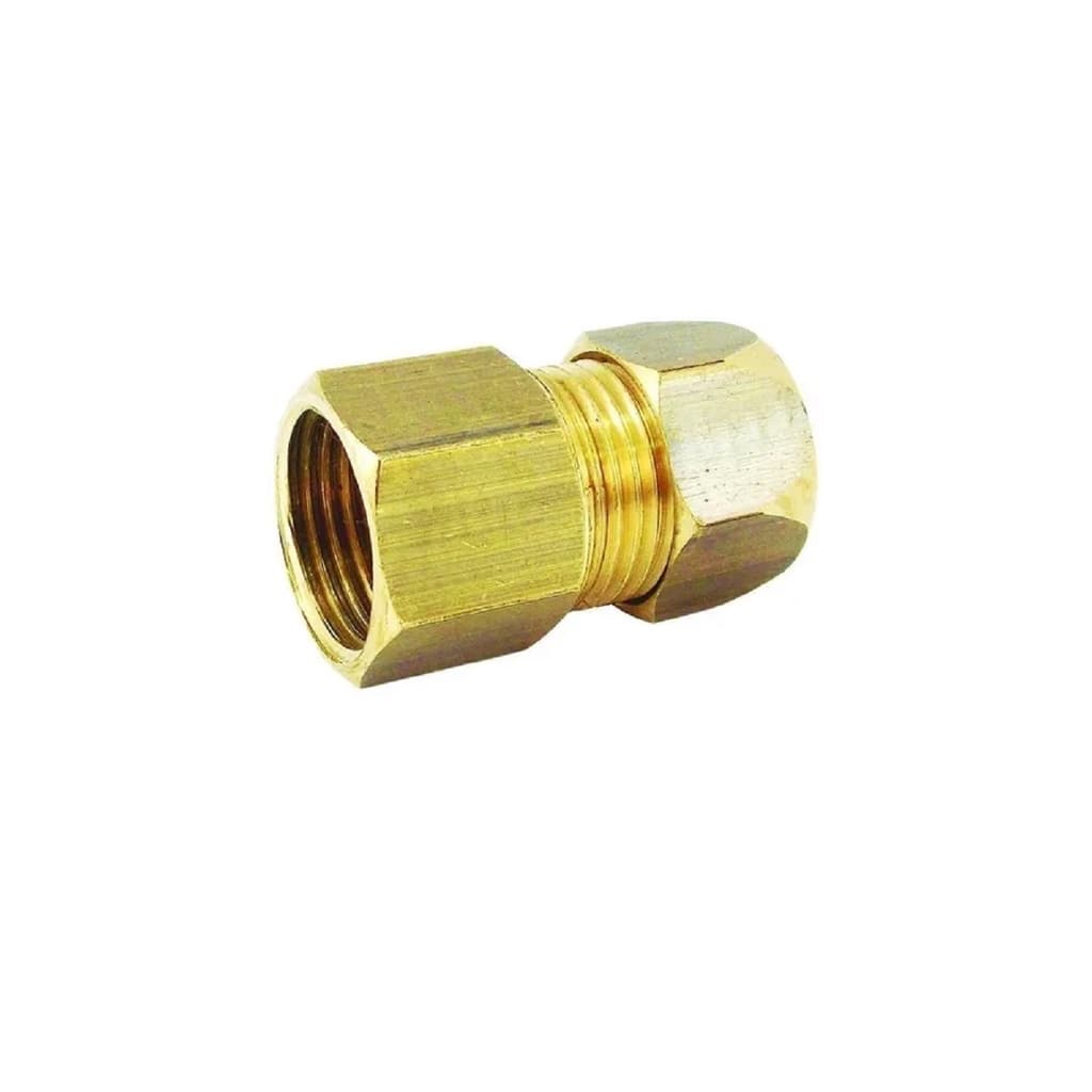 Adaptador Dako 1/2 Fêmea Latão Dourado Gás Glp Ou Gn