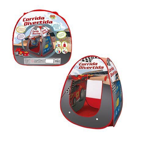 BARRACA DOBRÁVEL CORRIDA DIVERTIDA COM BOLSA