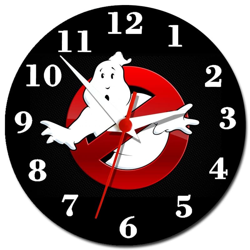 Relógio de Parede Os Caça Fantasmas Ghost Busters