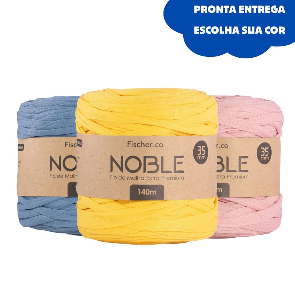 Fio de Malha Fischer Extra Premium Noble 35mm - 140mts- ESCOLHA COR