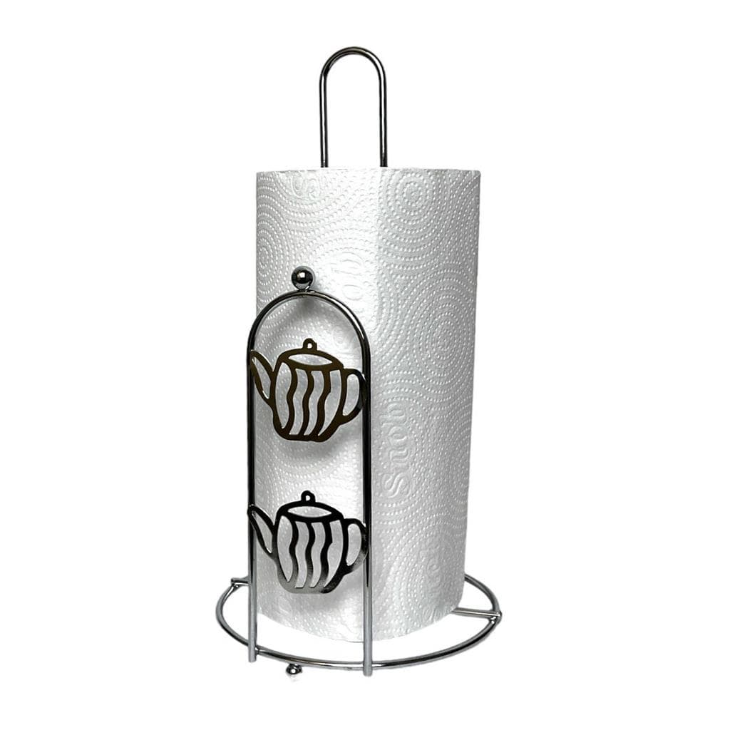 Porta Papel Toalha Suporte Vertical De Aco Para Mesa 30cm