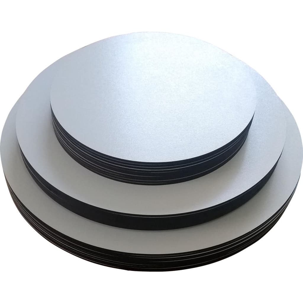 KIT COM 10 und - CAKE BOARD  EM MDF 3MM - BASE PARA BOLO - CAKEBOARD - TABOA PARA BOLO