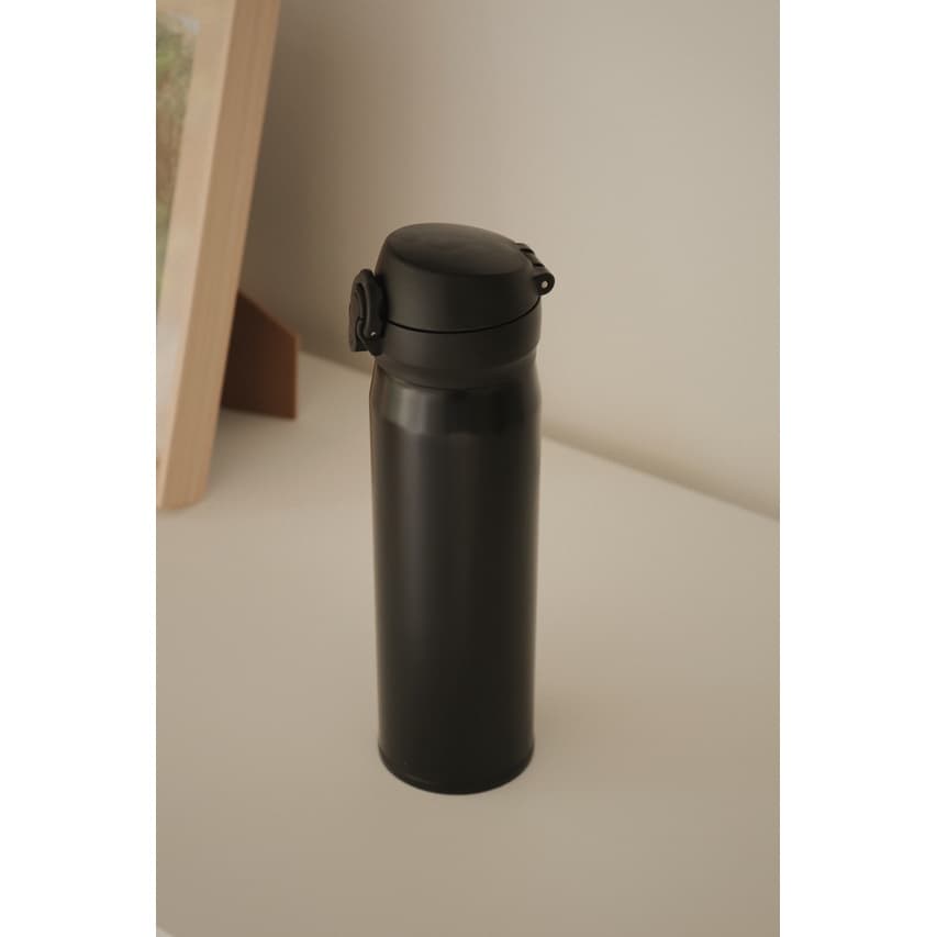 Garrafa Térmica Dupla Parede Inox com Tampa Flip - 410ml