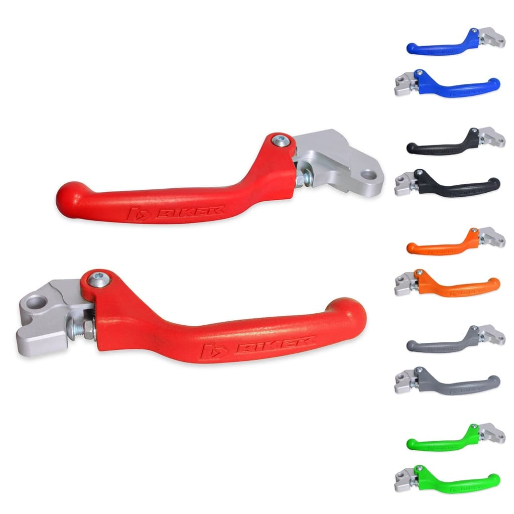 Par Manete Retrátil Honda Crf 230 Crf 250f Crf 300F Gp-6 Biker