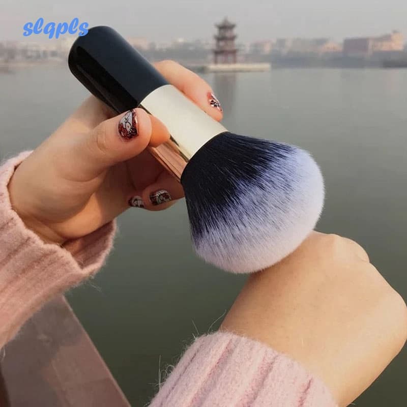 Pincéis De Maquiagem De Tamanho Grande Em Pó Beauty Powder Face Blush Professional Ferramentas Porte
