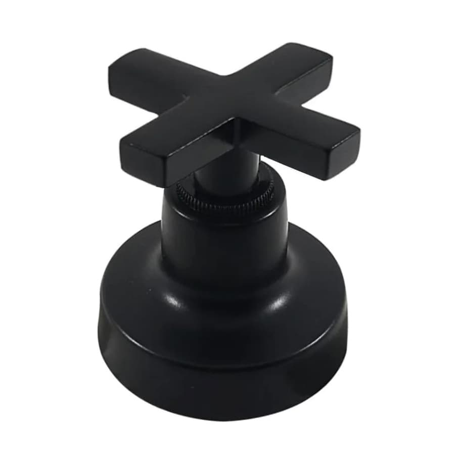 Acabamento Registro Preto Volante C-22 Abs ½, ¾ Padrão Deca