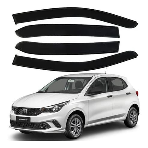 Defletor Calha de Chuva Argo 2017 a 2025 4 Portas Ecoflex