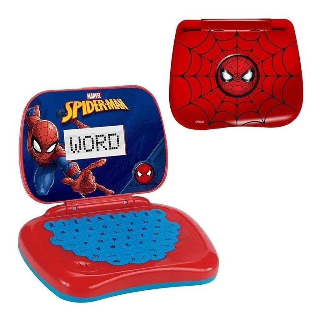 Laptop Infantil Spider-man Aranha Bilíngue Musical - Candide