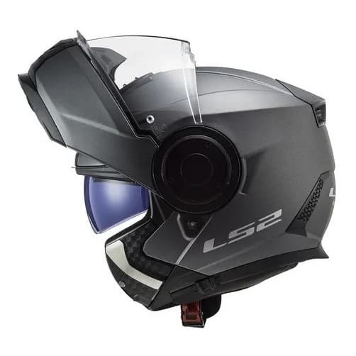 Capacete Ls2 Robocop Scope Ff902 Monocolor Titanium Fosco