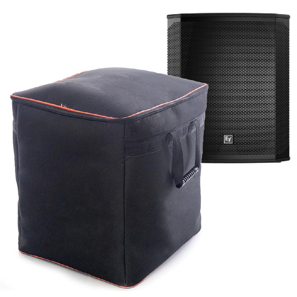 Case Capa Bag Compativel Com Caixa De Som Electro Voice Elx200 18p Acolchoada Impermeavel