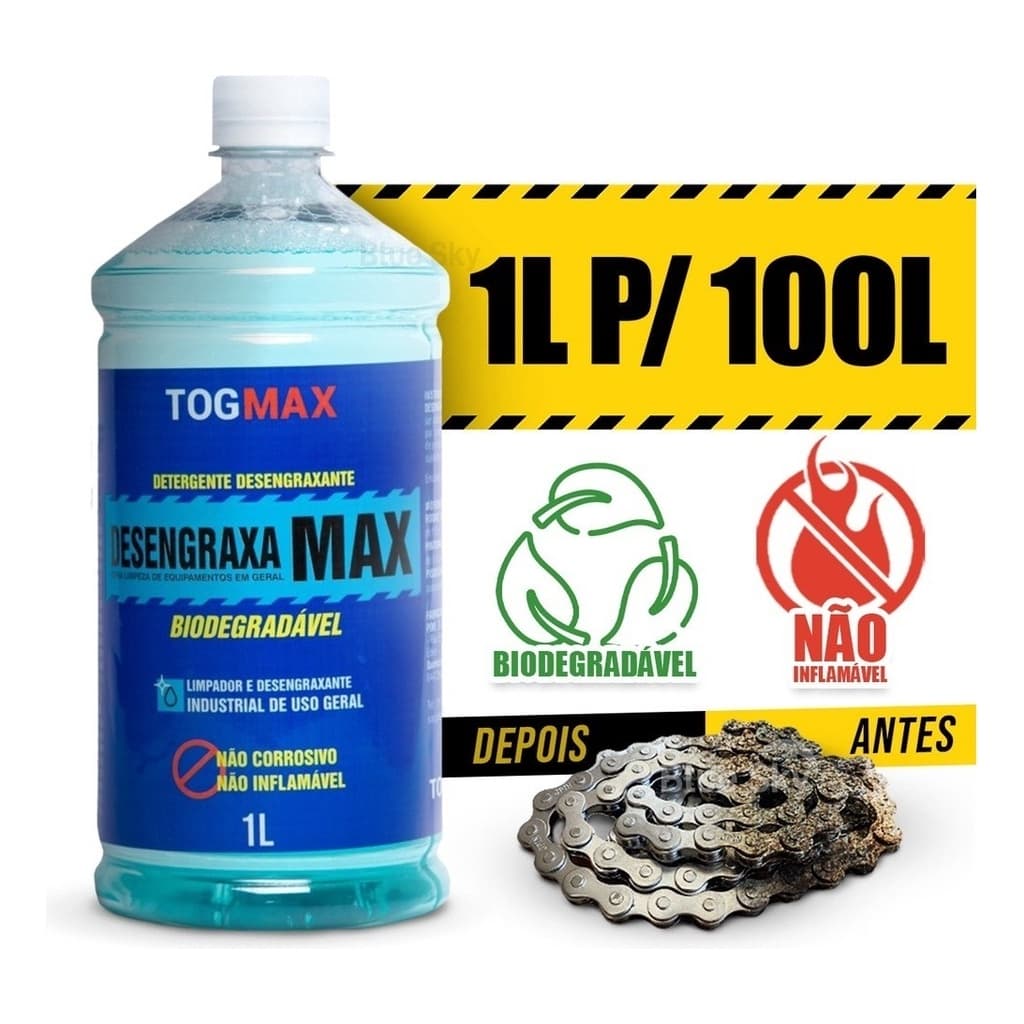 Desengraxa Max Desengraxante Limpeza Pesada Automotiva 1l