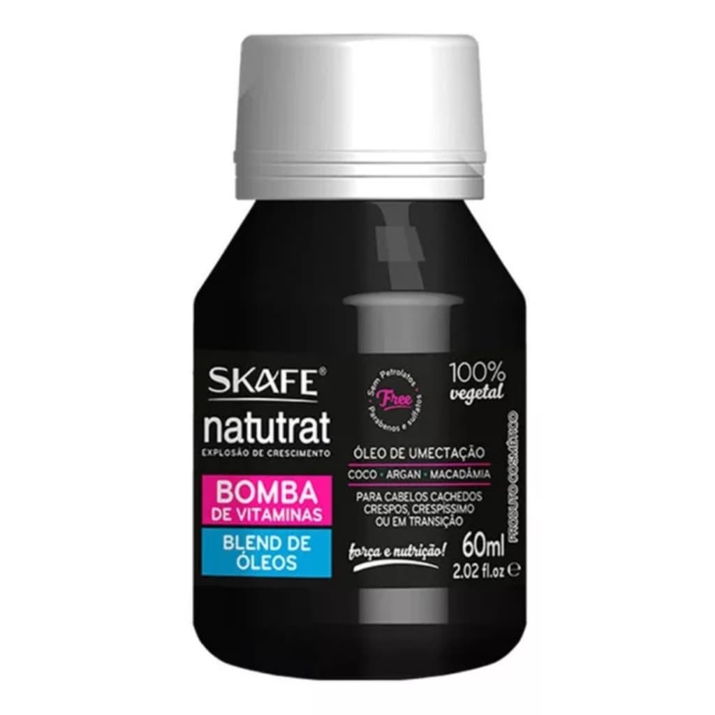 Óleo Capilar Bomba Blend de Óleos 60ml - Skafe