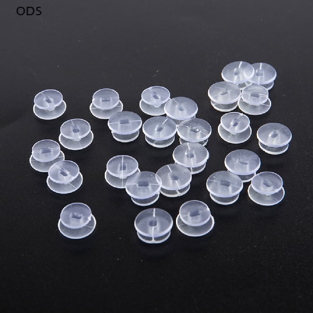 ODS 25Pcs Botões Transparentes Acessórios Para Sandália De Bricolage Decoração De Jóias OD