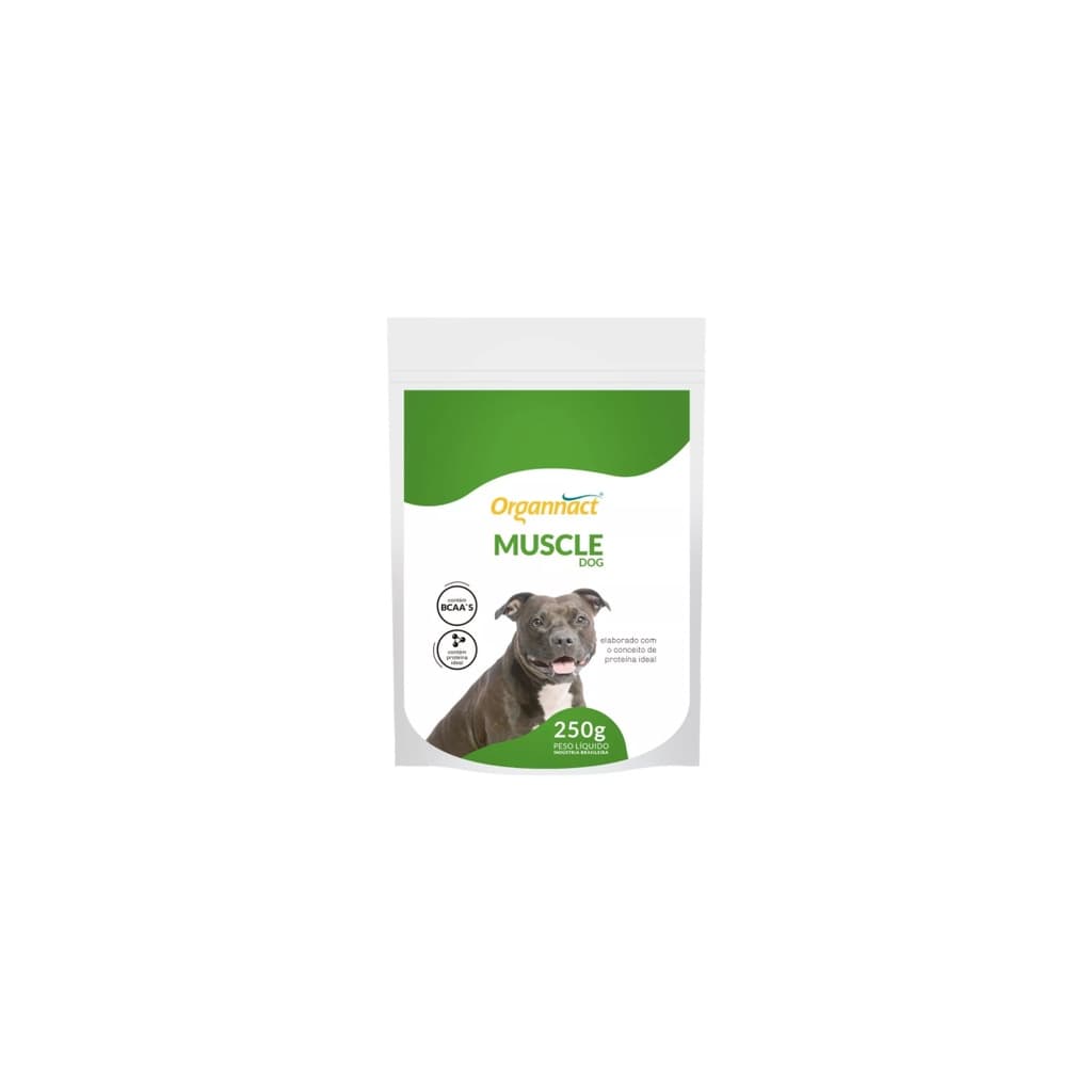 Muscle Dog Organnact Sachê 250g Suplemento Cachorro Forte