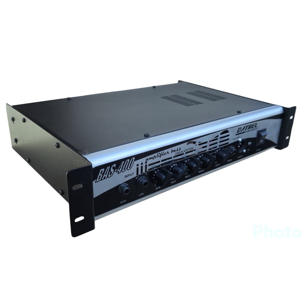 POTÊNCIA AMPLIFICADOR CONTRA BAIXO 400W RMS DATREL PROFISS