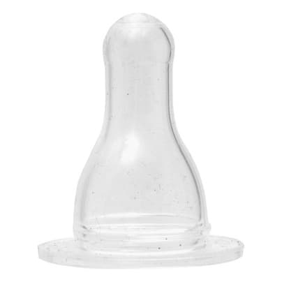 Bico De Mamadeira Redondo 100% Silicone 2 Unidades Sonne