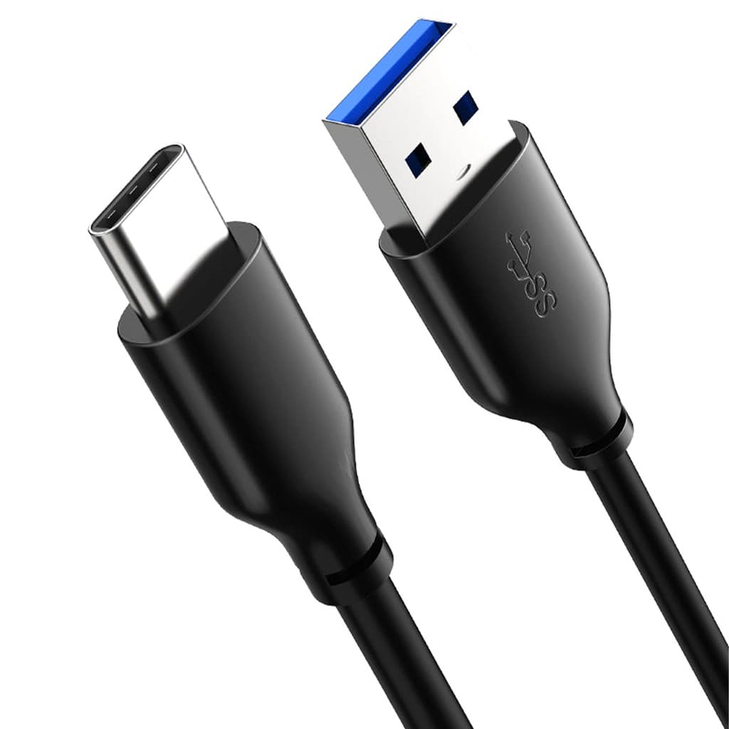 Cabo Cabletime Usb C Para Usb A 3.0 Carregamento Rápido 50cm Cor Preto