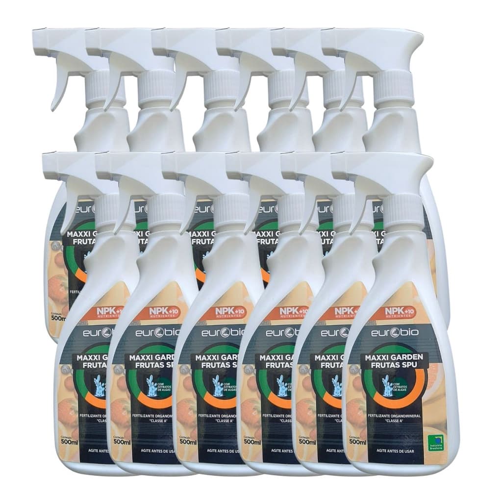Fertilizante Foliar Maxxi Frutas SPU 500ml Caixa com 12