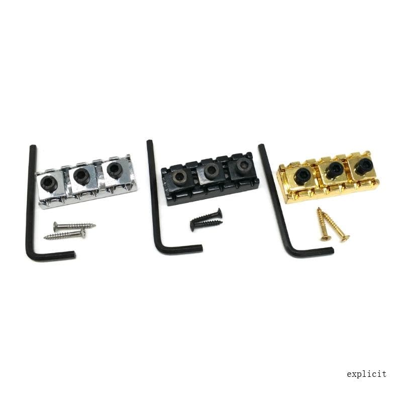 43mm Zinco Liga Porca Travamento Cordas Guitarra Compatível Ponte Tremolo Elétrica Roses