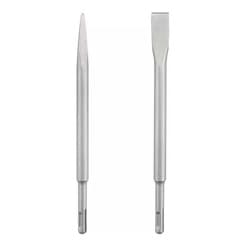 Kit 2 Peças Talhadeiras E Ponteira Para Martelete Sds Plus
