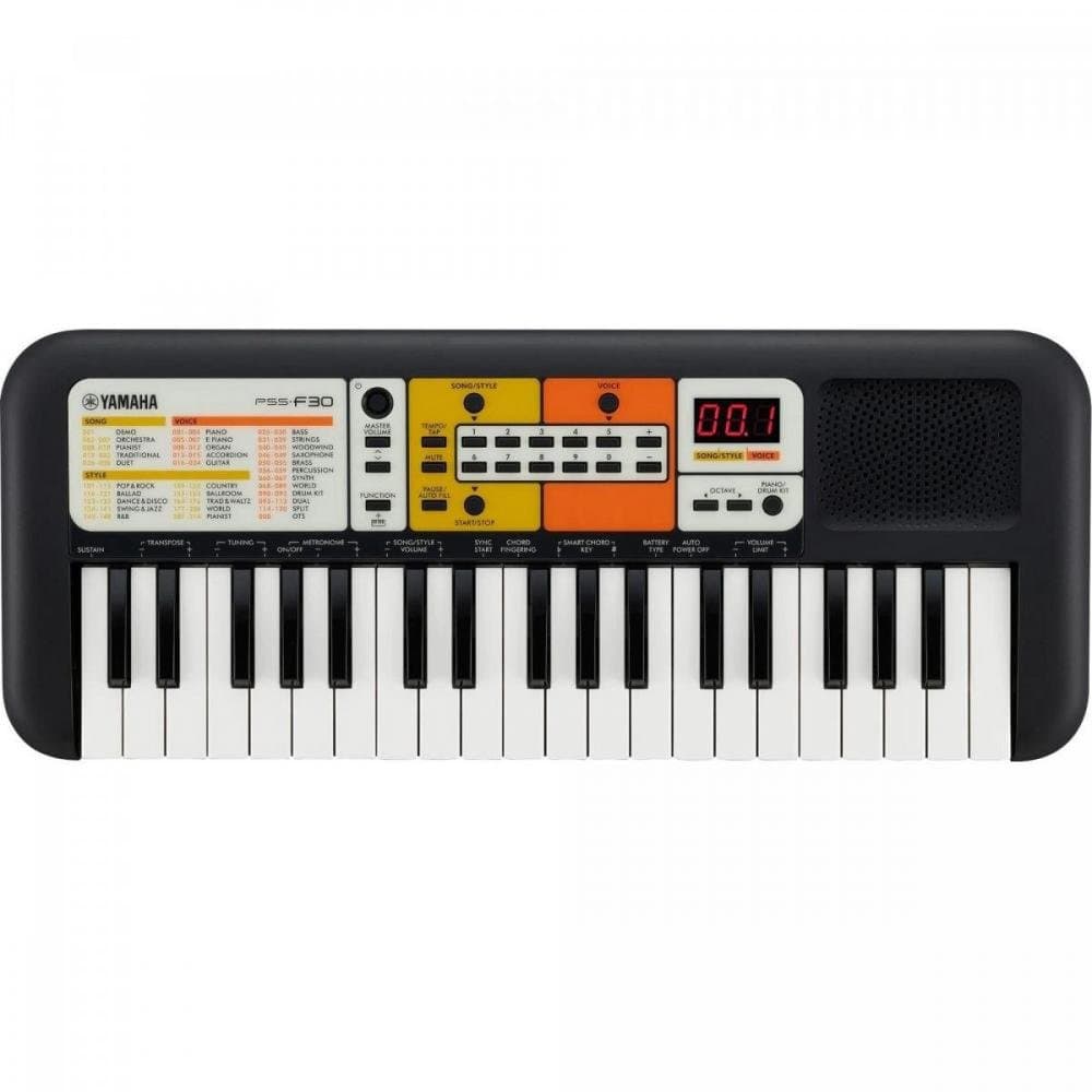 TECLADO INFANTIL YAMAHA PSSF30 MUSICAL ELÉTRICO PROFISSIONAL