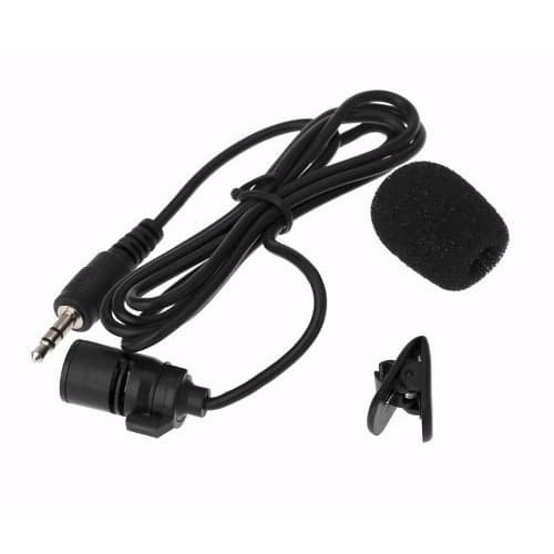 Microfone Lapela conexão P2 - 3,5mm Para Notebook PC ou gravador