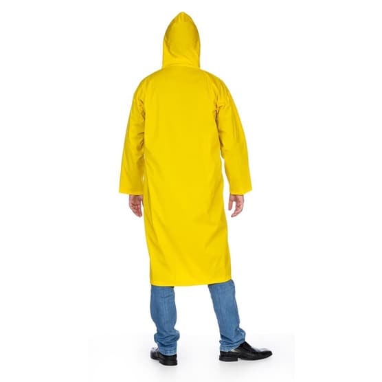 Kit 10 Capas De Chuva EPI segurança Pvc Forrado atacado Amarelo G