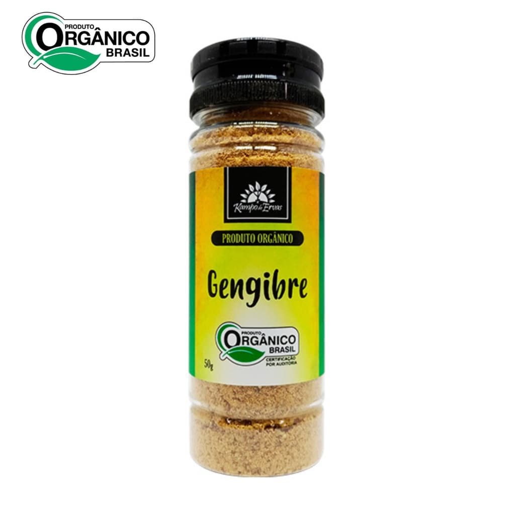 Gengibre Orgânico em Pó - 50g