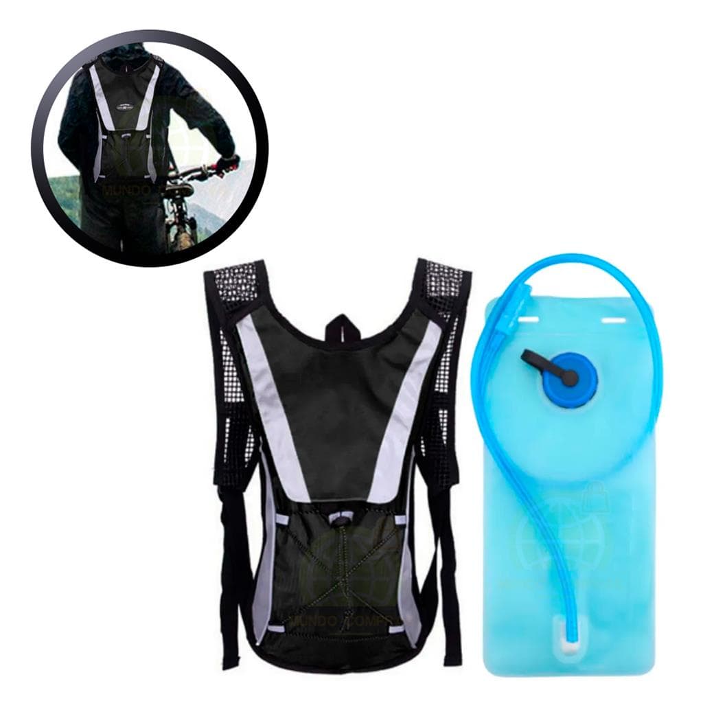 Mochila De Hidratção Bike Refil 2 Litros Térmica Para Bicicleta Ciclismo