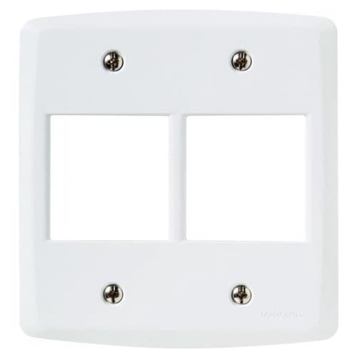 KIT 2 Placa P/ 4 Modulos 4x4 - Tramontina Lux2