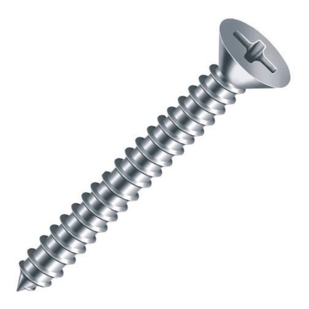 Parafusos Auto Atarraxante Inox Chata Phs 4,2x25 50 Unid.