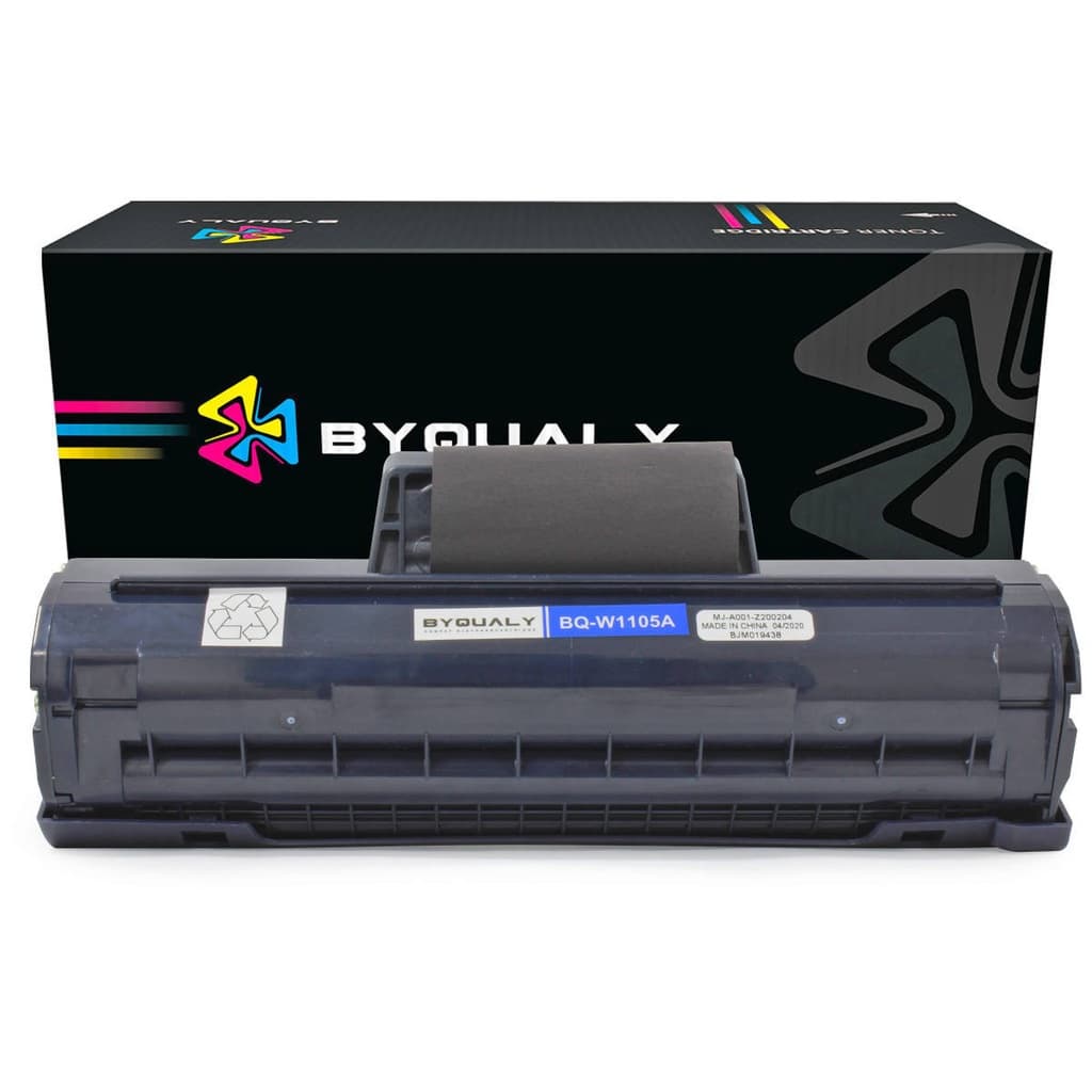 Toner Compatível com W1105A 105A para M135w M137fnw MFP 135a MFP 135w 137fnw 138fnw 107a 107w ByQualy Preto 1.000