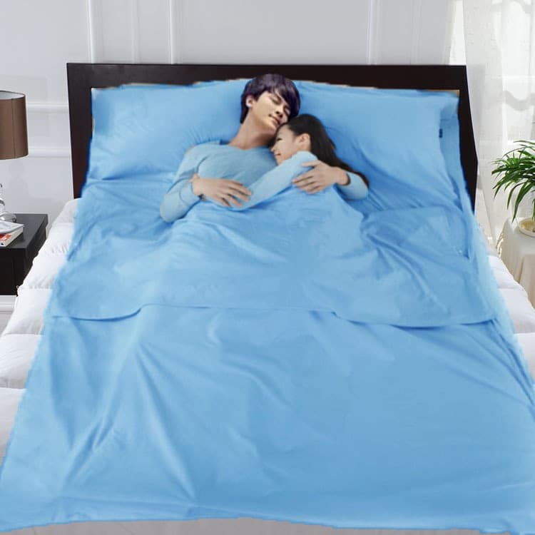 Fabricante atacado de sacos de dormir sujos para adultos, alojamento portátil, camping, sacos de dormir higiênicos, sacos de dormir para processamento em lotes