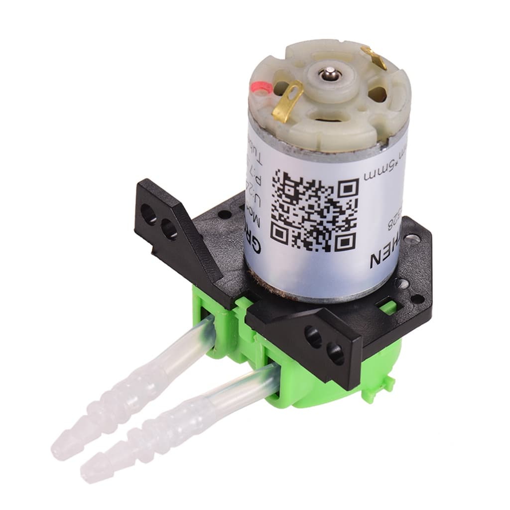 Estoque Pronto GROTHEN DC 24V Bomba Dosadora Peristáltica Mini Líquida De Água Cabeça De Tubo Peristáltico Função Autoes