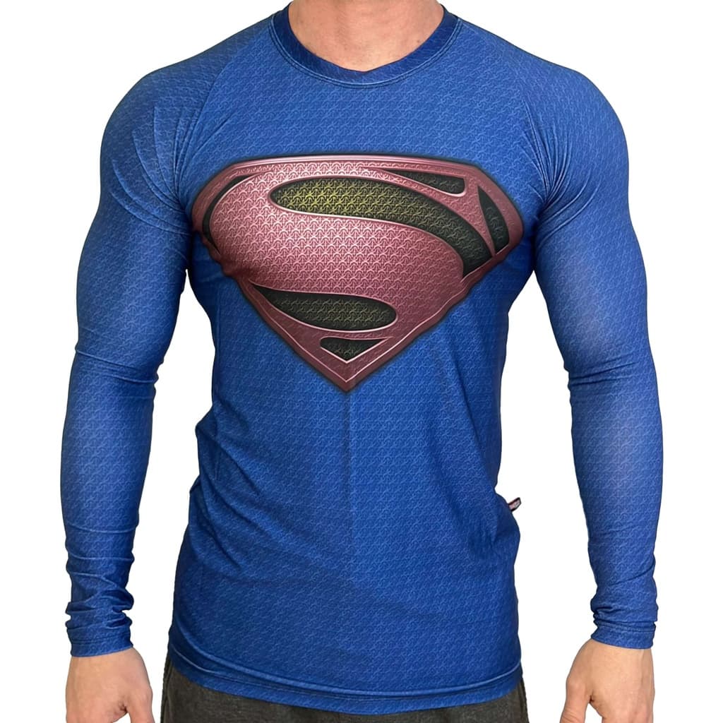 Rash Guard Masculina Camisa Jiu Jitsu No-Gi Super Manga Longa