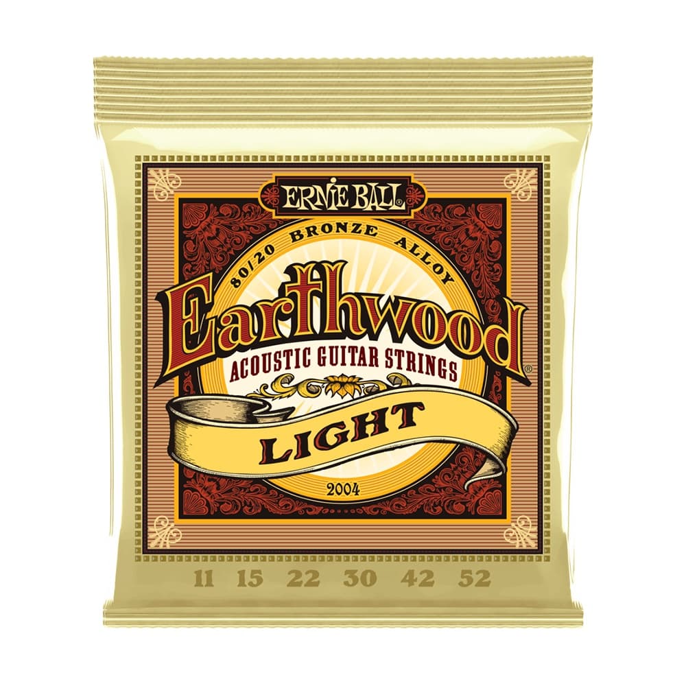 Encordoamento Earthwood 80/20 Violão 011 Ernie Ball P02004