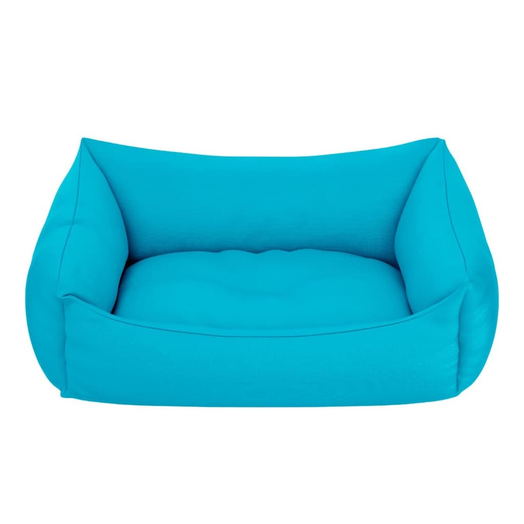 Cama De Cachorro Pet Pequeno Lavável Com Zíper Azul