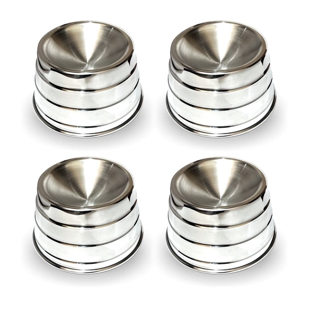 Kit 4 Comedouro Ergonômico Elevado Para Gatos Pet